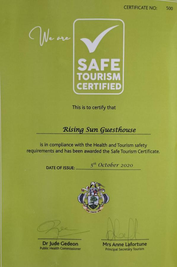 Rising Sun Guesthouse La Digue Luaran gambar